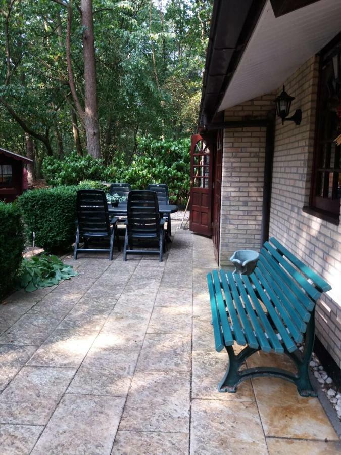 Witte wieven bungalow 17 Nunspeet Exterior foto
