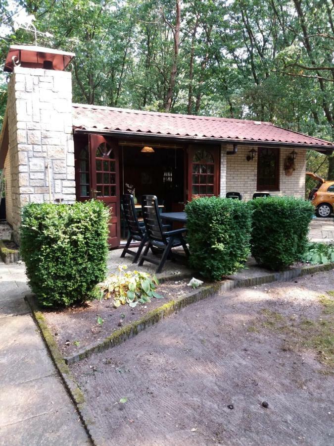 Witte wieven bungalow 17 Nunspeet Exterior foto